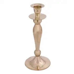 Portavelas de Metal de pilar de vidrio Venta caliente Nuevo diseño Mejor precio Portavelas Nuevo estilo Hecho a mano Portavelas de acento para el hogar - Product Image 1