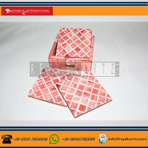 Ensemble de sous-verres artisanaux en os |   Sous-verres artisanaux en laiton pour verres et tasses, décoration de maison pour Thanksgiving, cadeaux - Product Image 3
