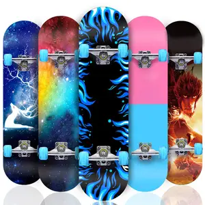 All'ingrosso ruote OEM decorazione di marca grossisti Logo Skateboard di plastica personalizzato