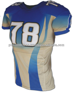 Uniforme de fútbol americano, ropa deportiva profesional personalizada por sublimación, con diseños personalizados - Product Image 4