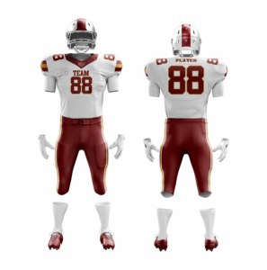 Conjunto de Uniforme Deportivo de Rugby Americano Juvenil, Diseño Digital Personalizado, Impresión por Sublimación, Empaque Premium de Pakistán - Product Image 1