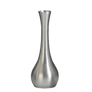 Ensemble de 2 vases à fleurs en métal aluminium pour la maison et les restaurants de mariage vase décoratif design moderne vases à fleurs en métal de taille personnalisée - Product Image 4