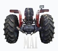 Tractor de Ruedas Massey Ferguson 375 2WD de 75 HP, Equipo Agrícola de Alto Rendimiento, Componente de Caja de Cambios, Embrague de Doble Etapa, 4 Cilindros