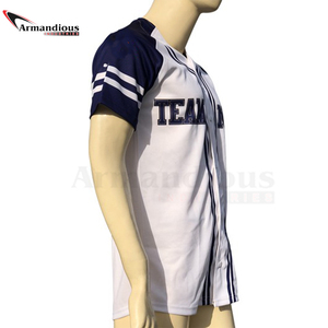 Maillot de Baseball de l'équipe Oem pour hommes, uniforme de base-ball avec impression personnalisée, Sublimation, nouveau design, en vente, 2022 - Product Image 3