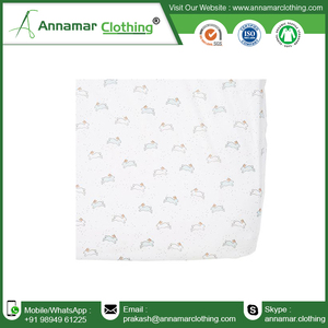 Custom Design Soft Cotton Baby Crib Sheets - Product Image 2