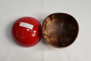 Bol en coquille de noix de coco de haute qualité, prix de gros, écologique, design minimaliste poli, coloré, pas cher, provenant de Hanoi, Vietnam - Product Image 4