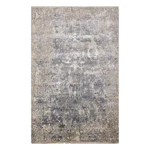 Alfombra elegante y lujosa de poliéster hecha a máquina con patrón Tibetano para uso navideño en el comedor a un precio competitivo - Product Image 1