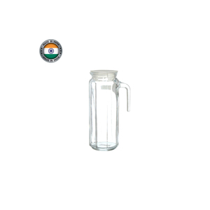 Pichet à eau en verre au Design de luxe coloré, fournitures indiennes, 1 pièce - Product Image 1