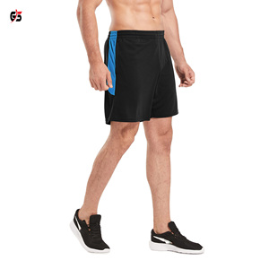 Short personnalisé pour hommes, vêtements de Fitness, Service OEM, Logo de marque, tissu 100% Polyester, bon marché, produit décontracté, pour athlétisme, vente en gros - Product Image 2