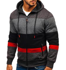 OEM Customised Embroidery Men's Casual Sweatshirt Winter Pull Hoodie with Pockets for Sports Gym Fitness Running for <b>Boys</b> - Product Image 2