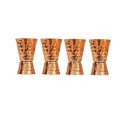 Mélangeur à Cocktail en cuivre poli, accessoires pour Bar à Cocktail, distributeur de Vodka, acier inoxydable, verre à shot, style