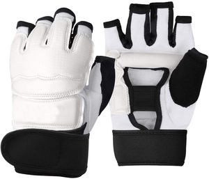 Guantes de combate de Taekwondo 2022, gran oferta, guantes de cuero coloridos para protección de manos MMA - Product Image 1