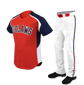 Venta al por mayor de sublimación personalizada de talla grande camisetas de béisbol transpirable de secado rápido conjuntos de uniformes ropa deportiva de la mejor calidad - Product Image 4