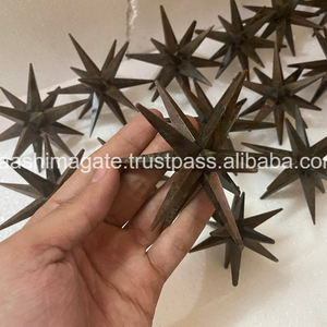 Étoile de Merkaba à 12 branches en grenat fait main, style Feng Shui, technique de pierre précieuse, décoration de la maison, méditation, produits spirituels - Product Image 2