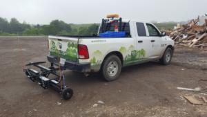 Balayeuse magnétique réglable électrique pour camions Alpha Heavy Duty - Product Image 3