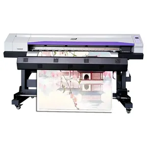 1.8M I3200e Printkop Eco Solvent Printer Promotionele Banner Printer Machine Best Selling Witte Inkt Staat Papier Printer