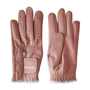 Gants de golf en cuir Guantes De Golf Cabretta Personnaliser le logo de la marque Conception personnalisée Gants de golf en cuir léger et à gauche. - Product Image 1