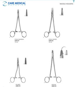 Soporte de aguja de acero inoxidable quirúrgico, la mejor calidad, venta al por mayor - Product Image 2