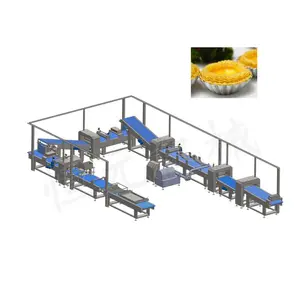 China manufacturer supply Automatic egg tart shell making machine egg tart skin machine