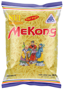 Gluten Free OEM Low Salt Low-Sodium Instant <b>Skinny</b> Shape Yellow Color Rice Macaroni <b>Pasta</b> with Bag in Vietnam Mekong Food - Product Image 2