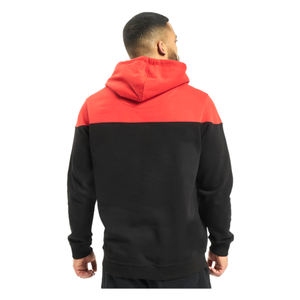 Suéter de hombre personalizado Sudadera con capucha de lana de algodón pesado logotipo impreso dos tonos gruesos en blanco unisex de gran tamaño para el invierno - Product Image 3