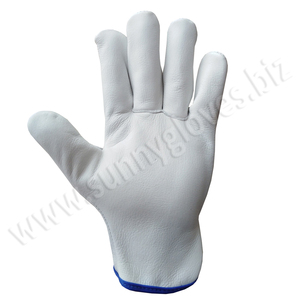 Men's Soft Cow Leather Gardening Truck Working <b>Driver</b> <b>Gloves</b> - Product Image 2