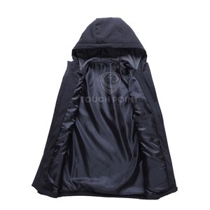 เสื้อโค้ทผ้าระบายความร้อนสำหรับผู้ชาย,เสื้อแจ็คเก็ตเนื้อผ้านุ่มกันน้ำปรับแต่งได้ - Product Image 3