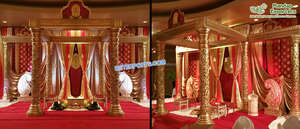 Mandap de diamante para decoración de boda, accesorio para el escenario, ideal para eventos de boda o de ensueño, muy hermoso - Product Image 6
