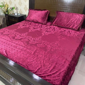 Velvet Bed Sheet Sets - Product Image 1
