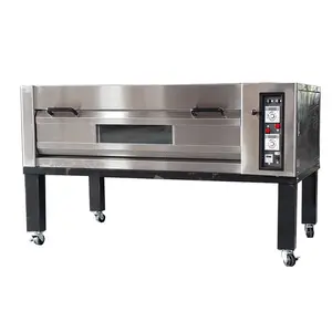 Industrial Pizza Bread Baking Oven Electric Pizza Deck Oven Gas Bread Baking Oven Prices Bakery Machines Manufacture From Taiwan