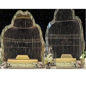 ชุดอุปกรณ์ตกแต่งเวทีงานแต่งงานแบบใหม่ โครงเหล็ก ชุดอุปกรณ์ตกแต่งเวทีงานแต่งงานแบบใหม่ โครงเหล็ก ดีไซน์ทันสมัย ตกแต่งงานแต่งงานสไตล์กรง  สไตล์อเมริกัน - Product Image 1