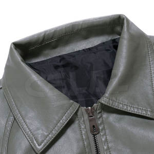 Chaquetas de cuero informales para hombre, de talla grande, de buena calidad, a la moda, hechas en Pakistán - Product Image 2