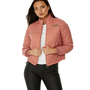 Vestes bouffantes pour femmes fabriquées en usine avec impression de logo de broderie privée à vendre - Product Image 3