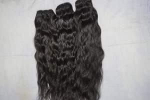 Nice Quality Natural Wavy Weft Single Drawn Human Hair Extensions Full Lace <b>Wigs</b> and Ponytails <b>Clip</b> on Set 10 Pieces Natural - Product Image 4
