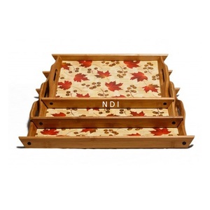 ถาดเสิร์ฟอาหารตกแต่งโต๊ะรับประทานอาหารถาดสำหรับเสิร์ฟอาหารทำมือ - Product Image 1