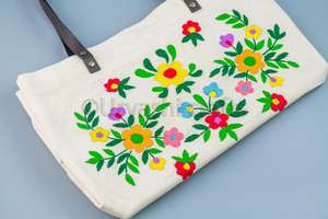 Sac à main ethnique indien, brodé à la main, pour femmes, sacs de plage, nouvelle fabrication 2020, OEM - Product Image 3