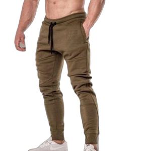 Pantalon de jogging kaki Polyester, étiquette privée de qualité supérieure, Slim, survêtement pour hommes, mode, collection - Product Image 1