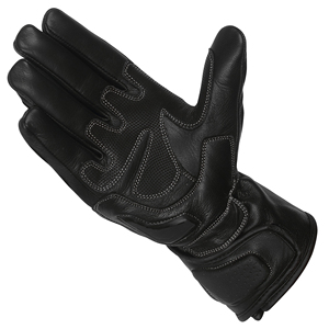 Gants Gants de Sport de Course de Moto en Cuir Véritable Noir Imperméable - Product Image 2