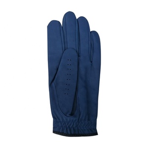 Gants de golf pour homme en cuir de cabretta de mouton blanc de qualité supérieure, respirants, avec logo personnalisé, en cuir souple, vente en gros - Product Image 3