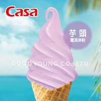 Polvo para Helado de Taro con Certificación HALAL, Mezcla de Polvo para Helado Suave con Sabor a Taro
