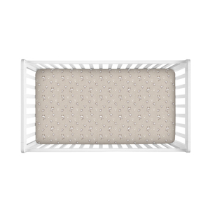 Custom 100% Cotton Muslin Baby Fitted Crib Sheet - Product Image 1