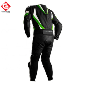 Traje de carreras de cuero de motocicleta de calidad superior personalizado para hombre traje de carrera de cuero genuino al por mayor trajes de motocicleta hechos en Pakistán - Product Image 2