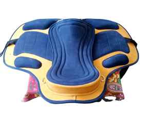 Sillín de montar a caballo sintético de alta calidad, tamaño personalizado y logotipo personalizado, diseño - Product Image 3