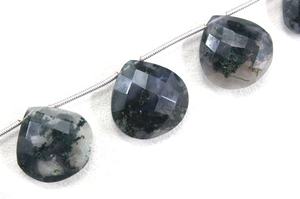 11 Pieces Natural Solar Quartz Gemstone Faceted <b>Heart</b> Shape Briolette Beads Wholesale Manufacturer Genuine High Quality - Product Image 6