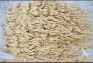 Mèches de trame brutes blondes 613, perruques de trame blanchies blondes à Clip ensemble de 10 pièces 100 grammes de cheveux sans emmêlement livraison gratuite - Product Image 5
