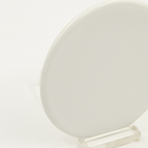 Placas de acero inoxidable esmaltadas, calidad italiana redonda, precios de fábrica, accesorios funerarios de 8 a 10 cm, blanco - Product Image 5