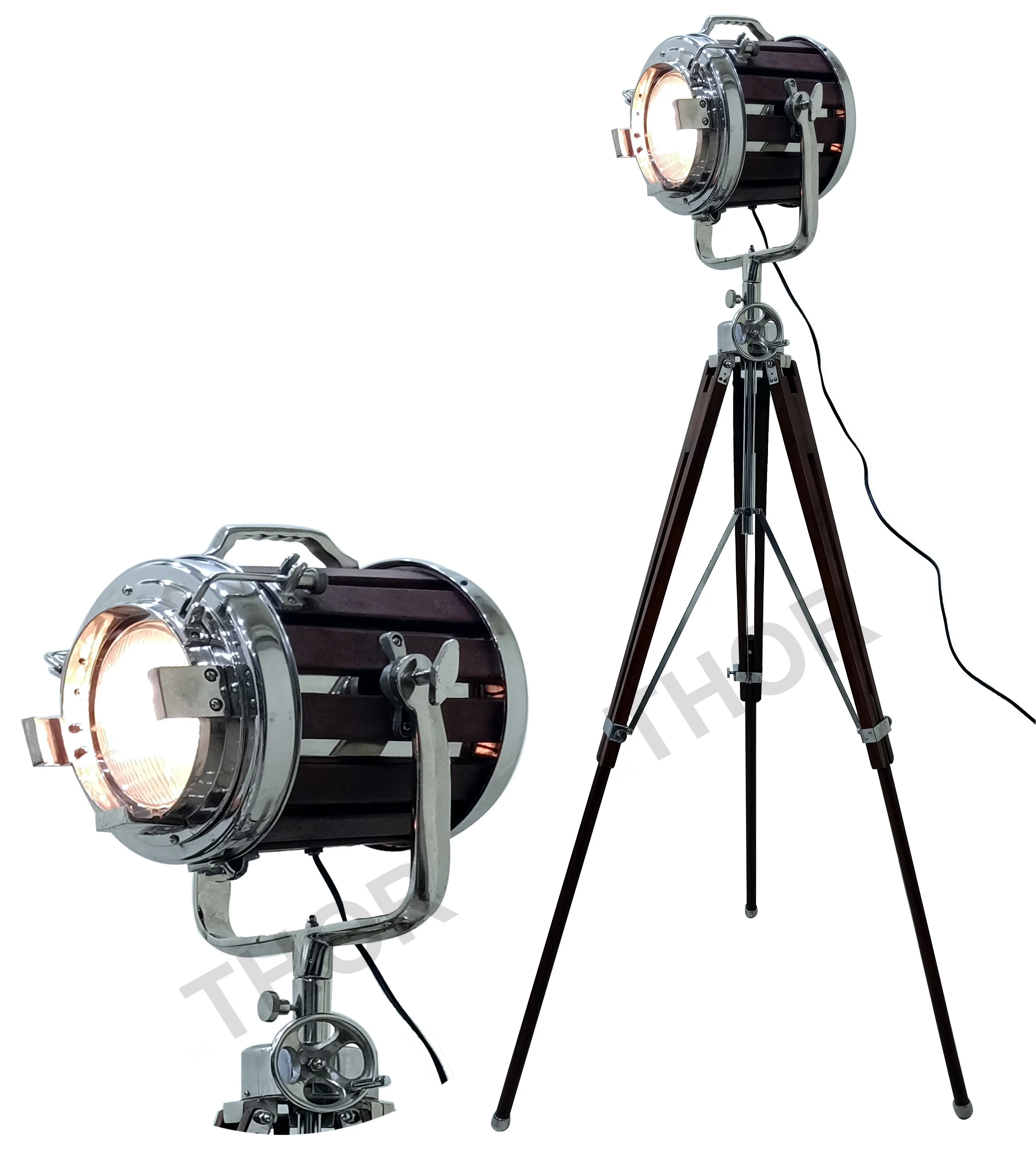 Search light Tripod Stand Floor-Lamps Studio Home Spotlight Item