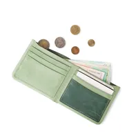 Экологически чистый кожаный бумажник RFID Unisex для мужчин и женщин
