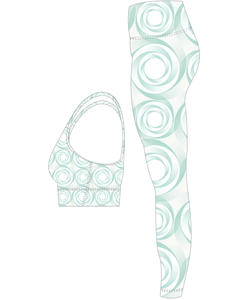 2022, conjunto de ropa deportiva de Yoga transpirable de talla grande para mujer, mallas deportivas ecológicas, traje para entrenamiento y correr - Product Image 3