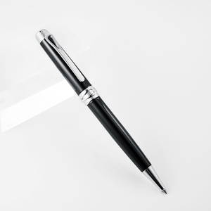 JR4071 Crafted Luxury Black Metal Ball <b>Pen</b>, Customized Logo <b>Pen</b> Clip VIP Corporate Gift <b>Pen</b> - Product Image 2